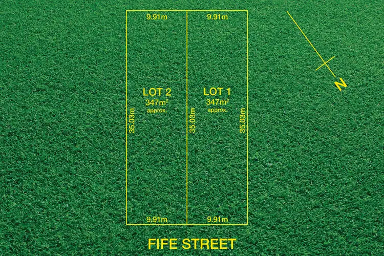 Main view of Homely land listing, Lot 1 & Lot 2 Fife Street, Vale Park SA 5081