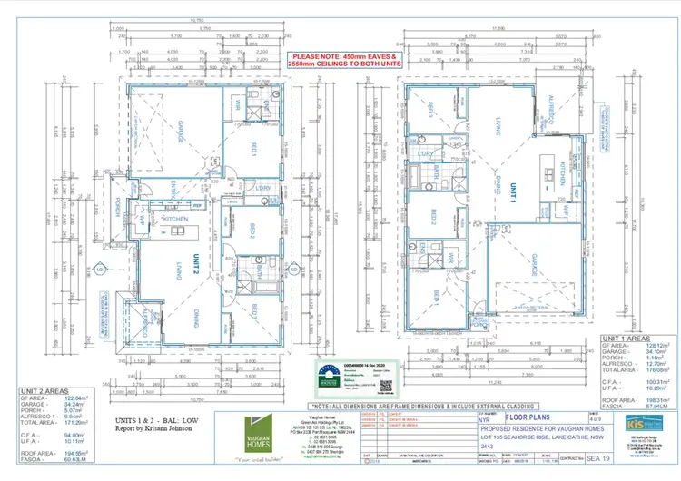 Second view of Homely villa listing, 1 & 2/Lot 135 Seahorse Rise, Lake Cathie NSW 2445