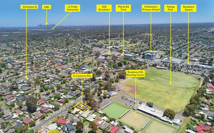 Second view of Homely house listing, 11 Cameron Parade, Bundoora VIC 3083