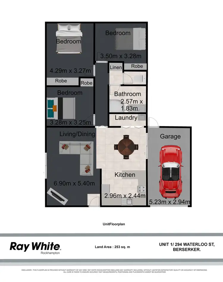 Fifth view of Homely unit listing, 1/294 Waterloo Street, Berserker QLD 4701