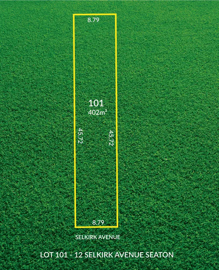 Lot 101-12 Selkirk Avenue, Seaton SA 5023