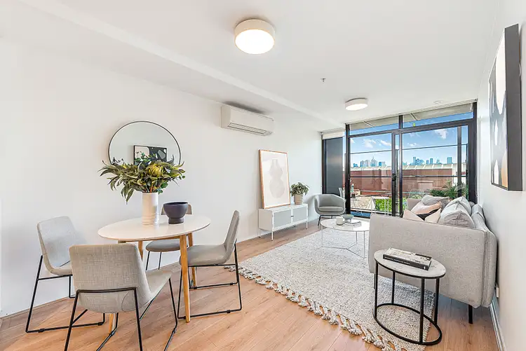 Second view of Homely apartment listing, D305/18 Grosvenor Street, Abbotsford VIC 3067