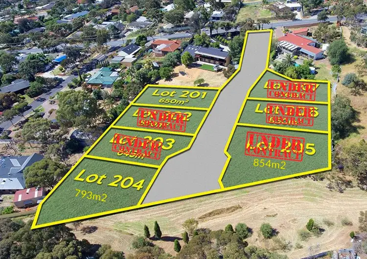 Main view of Homely land listing, Lot 205, 103 Target Hill Road, Salisbury Heights SA 5109