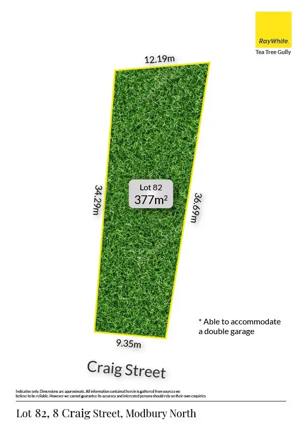 Main view of Homely land listing, Lot 82, 8 Craig Street, Modbury North SA 5092
