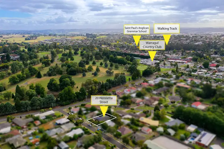Main view of Homely house listing, 20 Henrietta Street, Warragul VIC 3820
