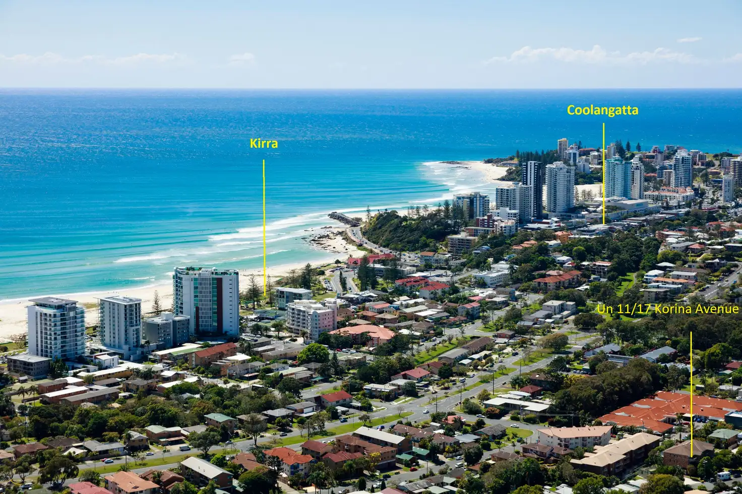 Main view of Homely unit listing, 11/17 Korina Avenue, Coolangatta QLD 4225