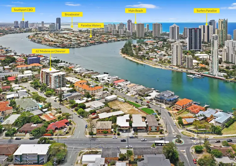 Second view of Homely apartment listing, 62/53 Darrambal Street, Chevron Island QLD 4217