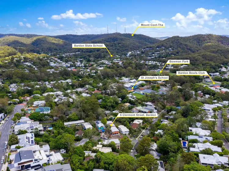 Second view of Homely block of units listing, 5 Clermont Street, Bardon QLD 4065