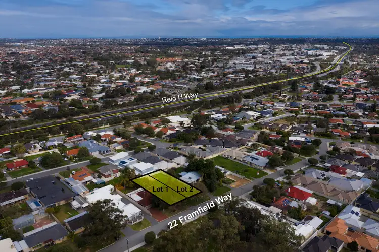 Fourth view of Homely land listing, Lot 1/22 Framfield Way, Balga WA 6061