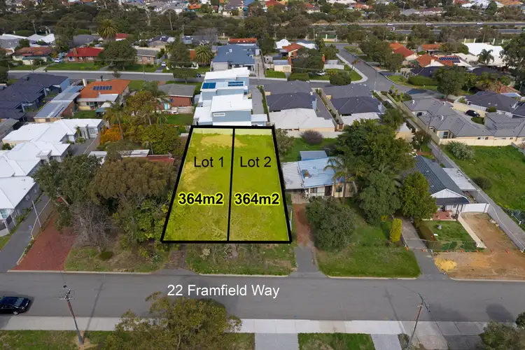 Sixth view of Homely land listing, Lot 1/22 Framfield Way, Balga WA 6061