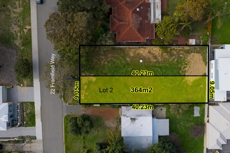 Seventh view of Homely land listing, Lot 1/22 Framfield Way, Balga WA 6061