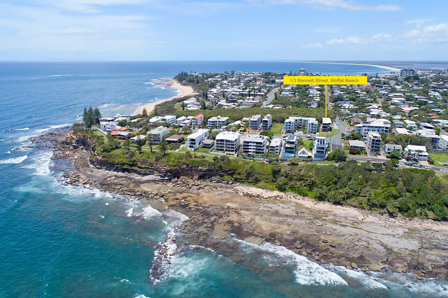 Main view of Homely unit listing, Unit 1/3 Bennett Street, Moffat Beach QLD 4551