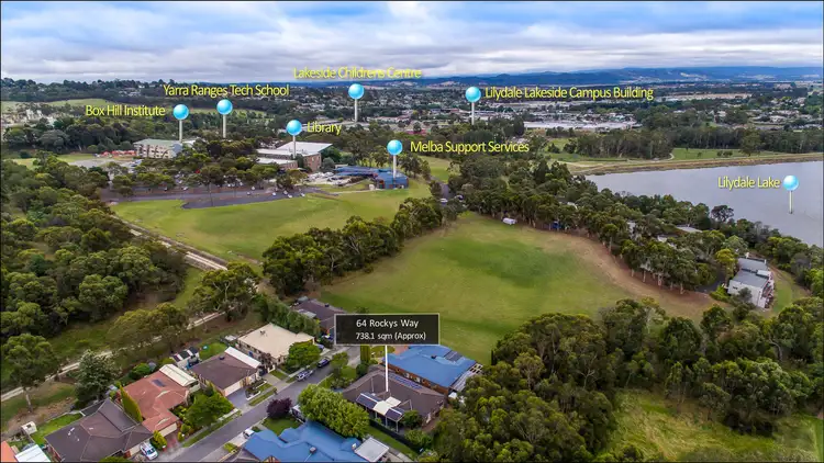 Third view of Homely house listing, 64 Rockys Way, Lilydale VIC 3140