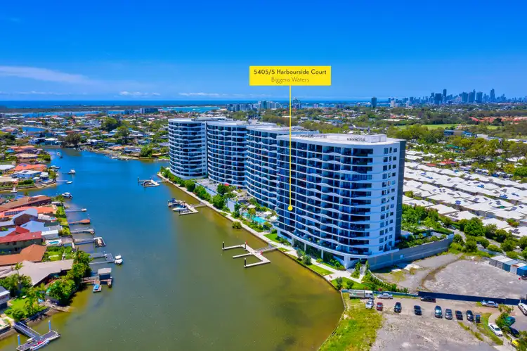 Sixth view of Homely apartment listing, 5405/5 Harbour Side Court, Biggera Waters QLD 4216