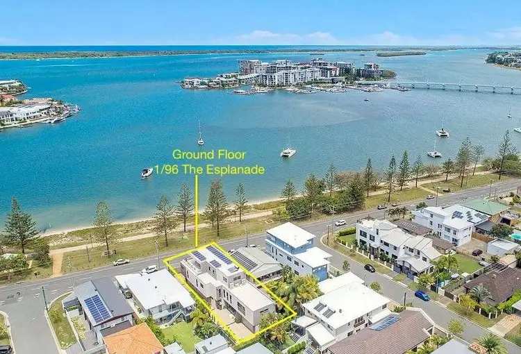 Second view of Homely semi-detached listing, 1/96 The Esplanade, Paradise Point QLD 4216