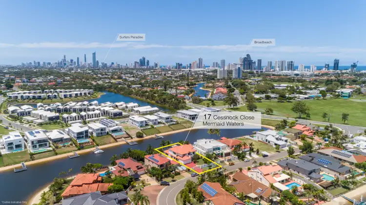 Main view of Homely house listing, 17 Cessnock Close, Mermaid Waters QLD 4218