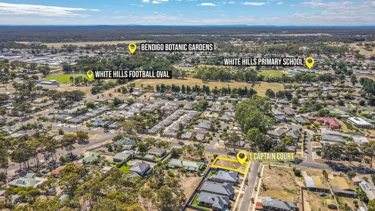 Fourth view of Homely land listing, 1 Captain Court, White Hills VIC 3550