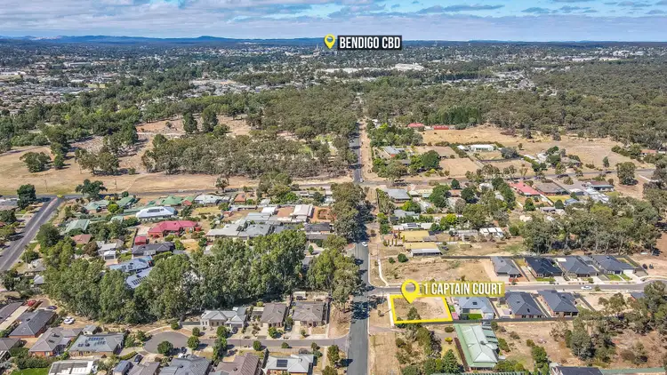 Fifth view of Homely land listing, 1 Captain Court, White Hills VIC 3550