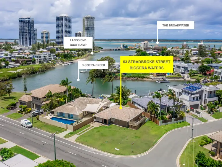 Second view of Homely house listing, 53 Stradbroke Street, Biggera Waters QLD 4216