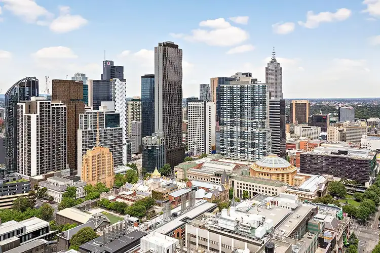 Main view of Homely apartment listing, 3603/483 Swanston Street, Melbourne VIC 3000