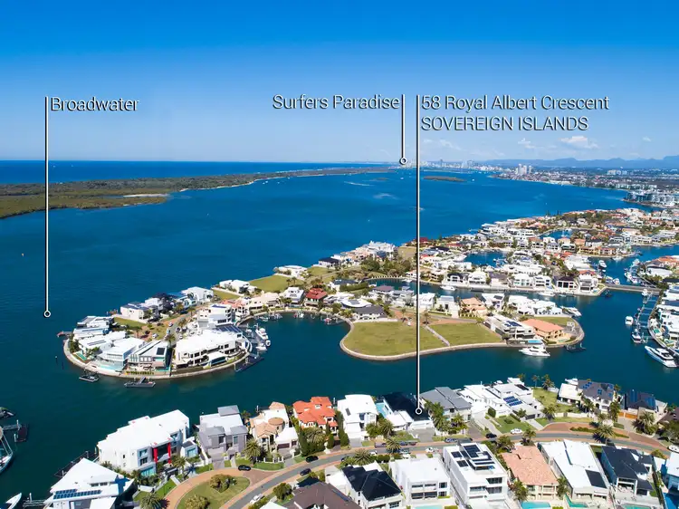 Third view of Homely house listing, 58 Royal Albert Crescent, Sovereign Islands QLD 4216