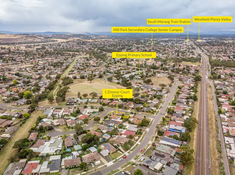 Third view of Homely house listing, 1 Zimmer Court, Epping VIC 3076