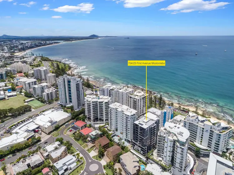 Main view of Homely unit listing, 704/25 First Avenue, Mooloolaba QLD 4557