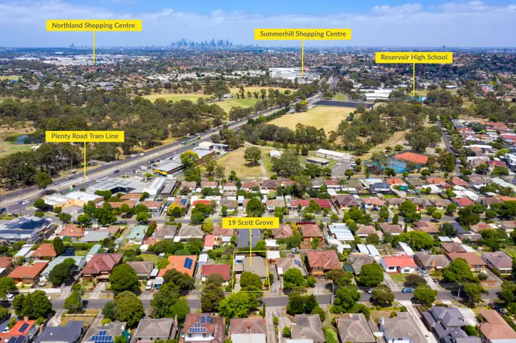 Second view of Homely house listing, 19 Scott Grove, Kingsbury VIC 3083
