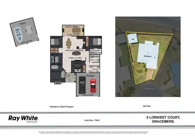 Fifth view of Homely house listing, 5 Lorikeet Court, Gracemere QLD 4702