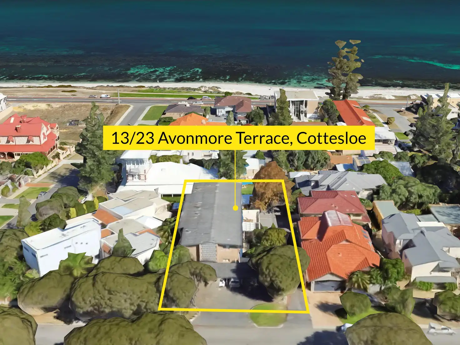 Main view of Homely unit listing, 13/23 Avonmore Terrace, Cottesloe WA 6011