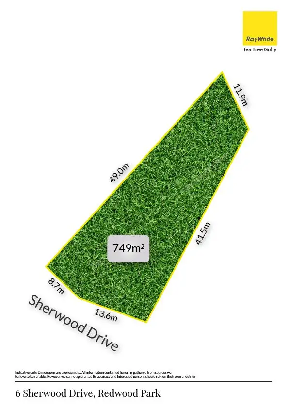 Second view of Homely land listing, 6 Sherwood Drive, Redwood Park SA 5097