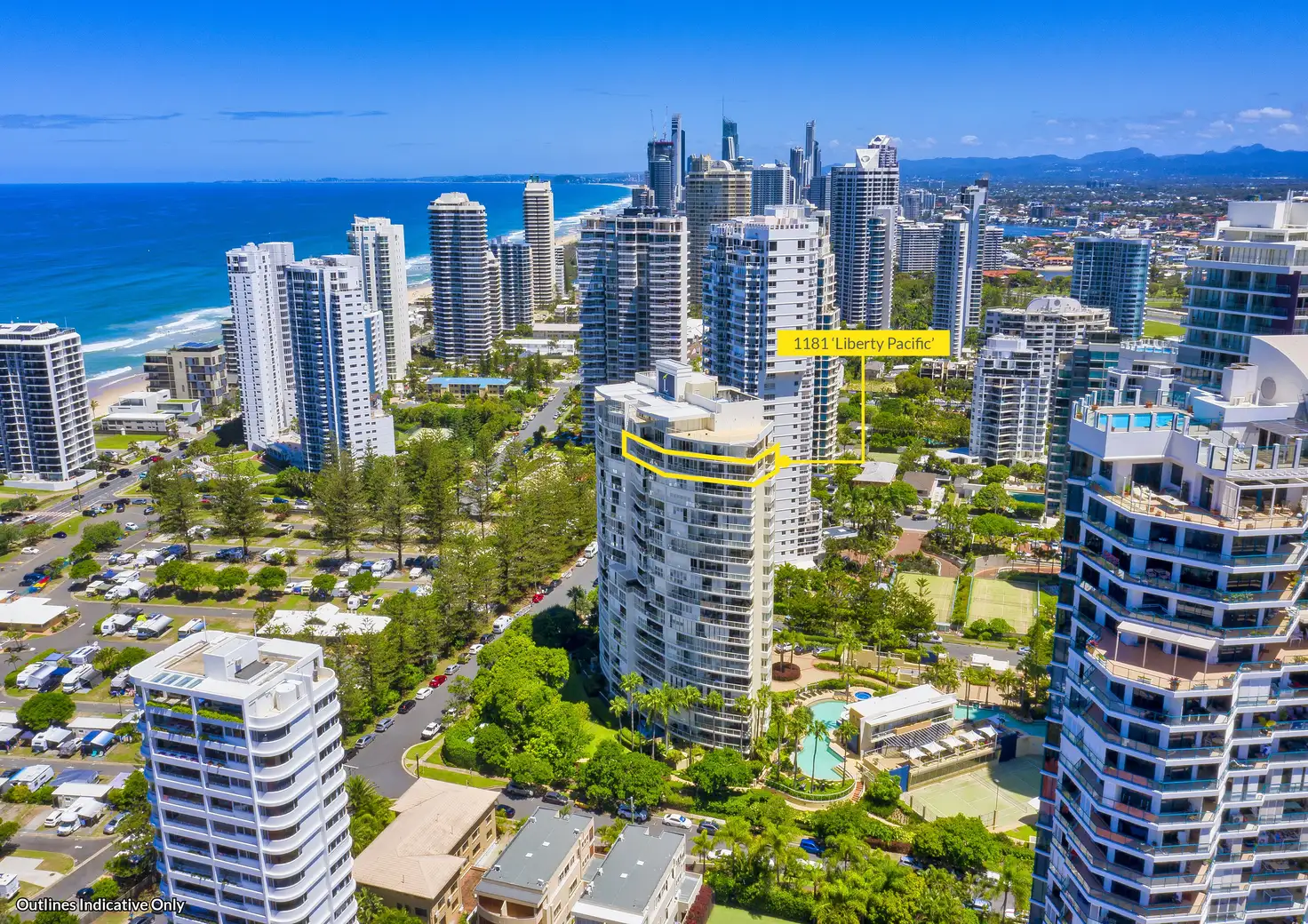 Main view of Homely apartment listing, 1181/1-17 Lennie Avenue, Main Beach QLD 4217