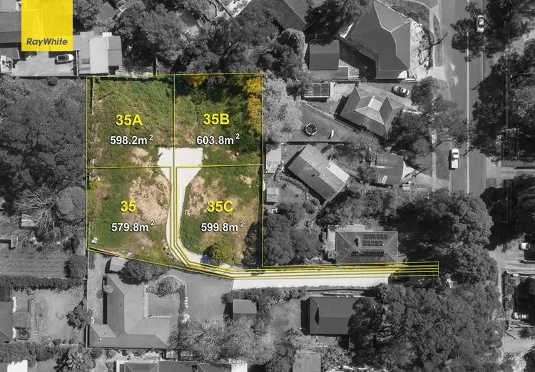 Main view of Homely land listing, 35C Hall Road, Hornsby NSW 2077