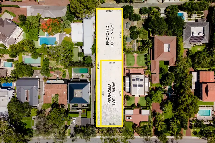 Second view of Homely land listing, 153 Forrest Street, Peppermint Grove WA 6011