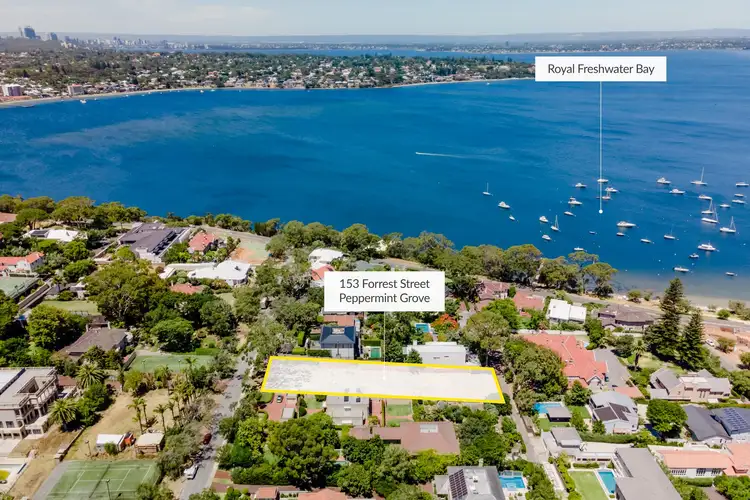 Fifth view of Homely land listing, 153 Forrest Street, Peppermint Grove WA 6011