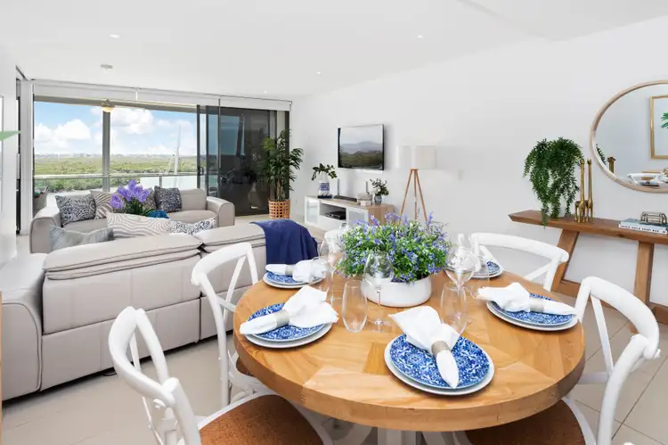 Second view of Homely apartment listing, 3506/4 Marina Promenade, Paradise Point QLD 4216