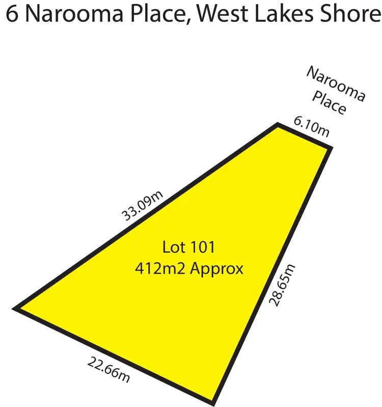 Lot 101, 6 Narooma Place, West Lakes Shore SA 5020
