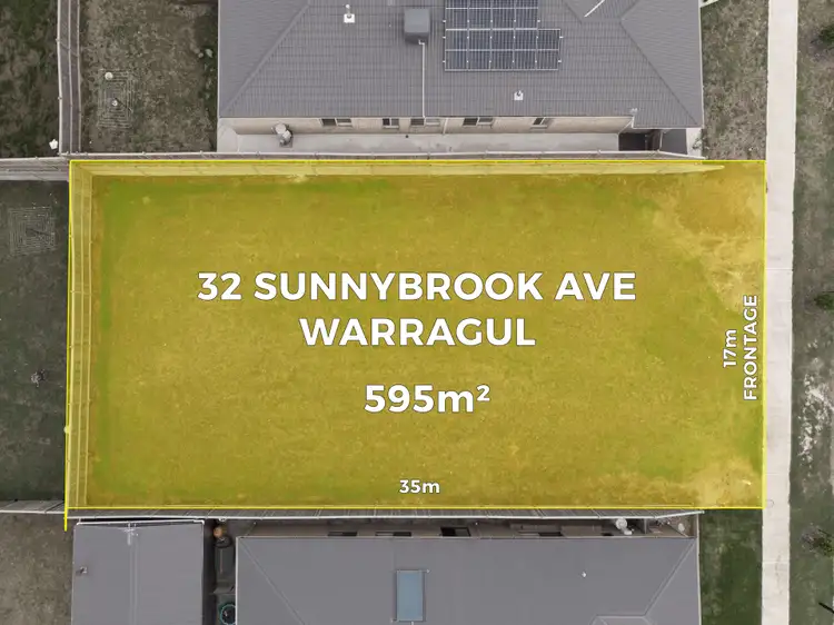 Main view of Homely land listing, 32 Sunnybrook Avenue, Warragul VIC 3820