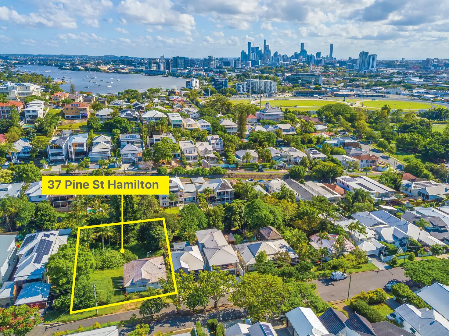 Main view of Homely house listing, 37 Pine Street, Hamilton QLD 4007