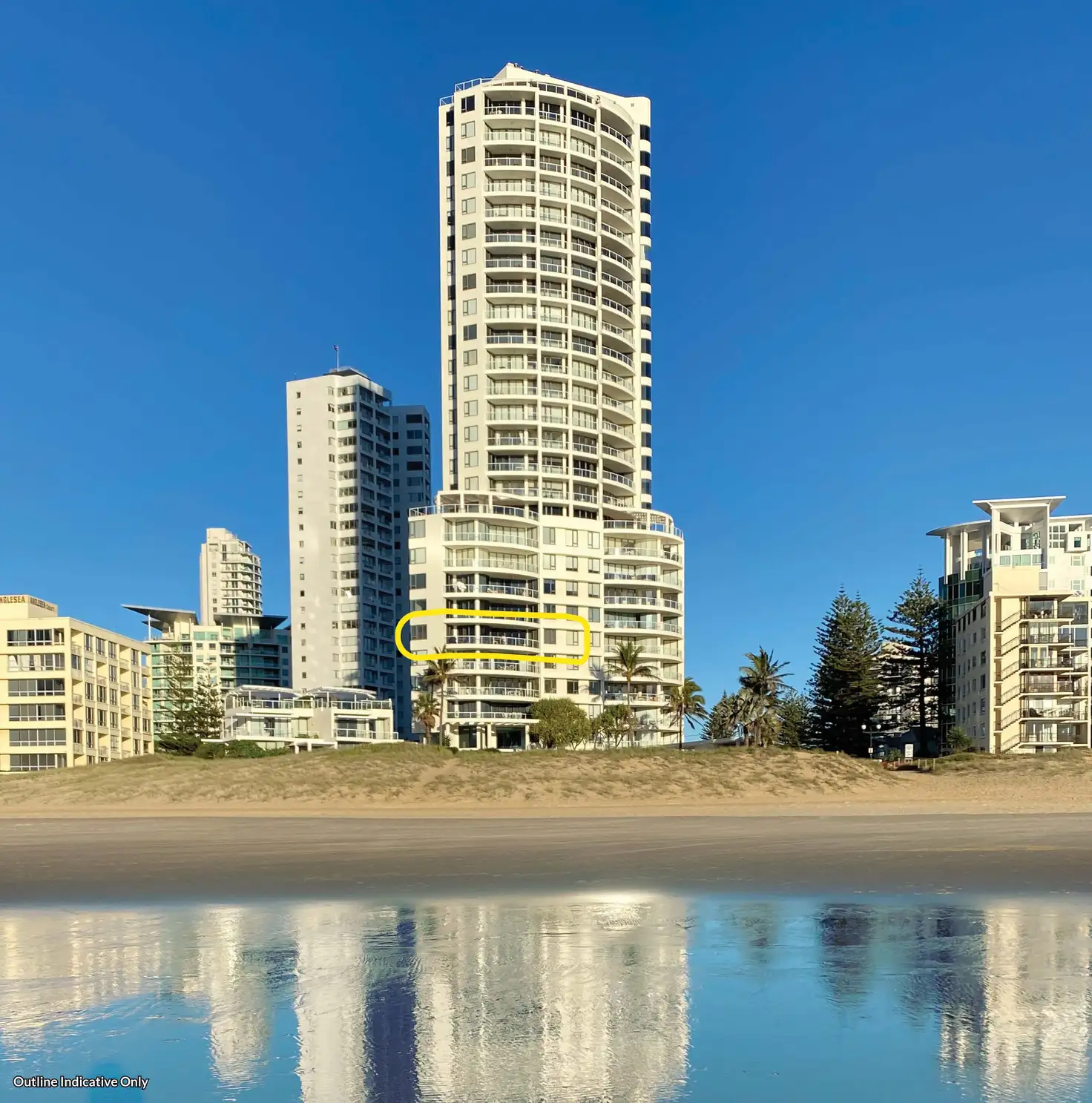 Main view of Homely apartment listing, 501/13-25 Garfield Terrace, Surfers Paradise QLD 4217