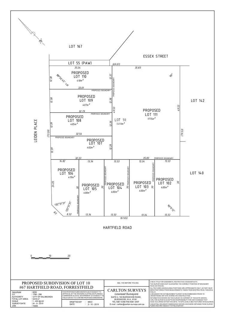 Main view of Homely land listing, Lot 104/67 Hartfield Road, Forrestfield WA 6058