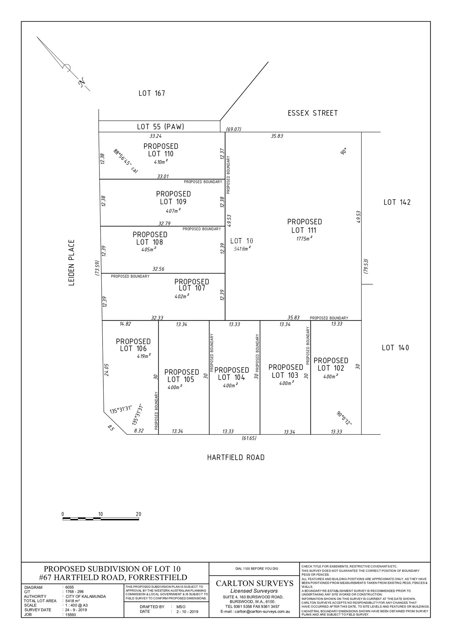 Main view of Homely land listing, Lot 105/67 Hartfield Road, Forrestfield WA 6058
