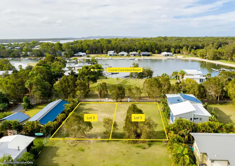 Main view of Homely land listing, 3 & 5 Wallaby Way, South Stradbroke QLD 4216