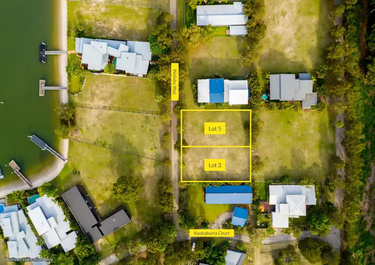Second view of Homely land listing, 3 & 5 Wallaby Way, South Stradbroke QLD 4216