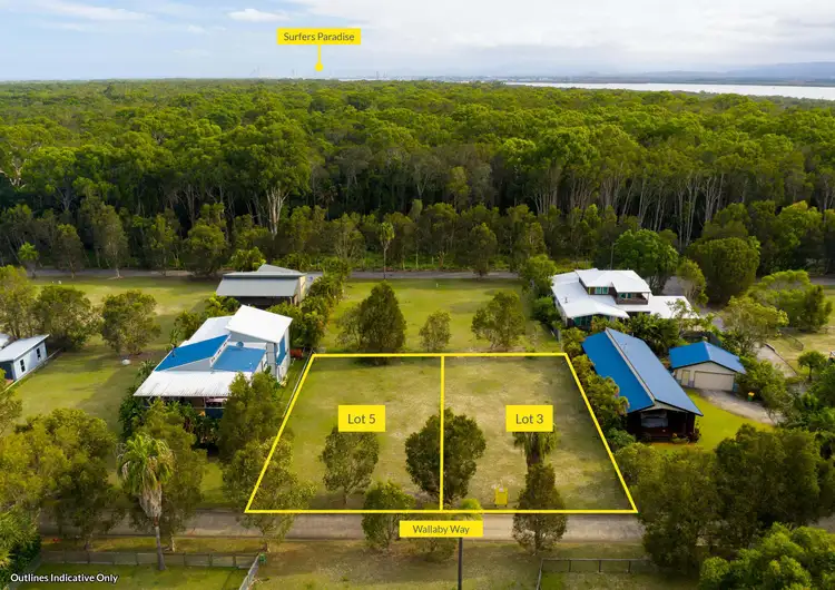 Fifth view of Homely land listing, 3 & 5 Wallaby Way, South Stradbroke QLD 4216