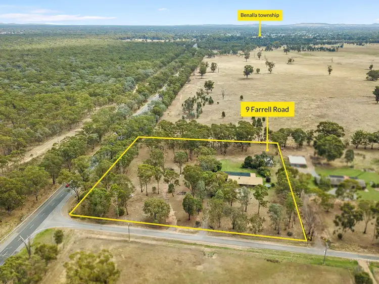 Second view of Homely house listing, 9 Farrell Road, Benalla VIC 3672
