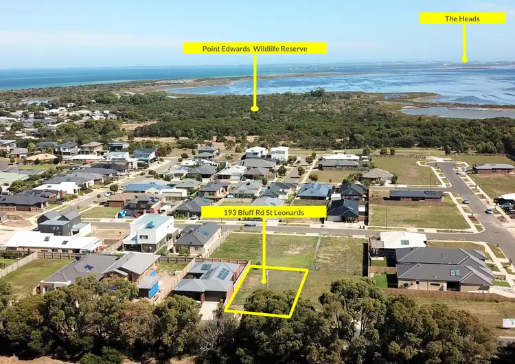 Second view of Homely land listing, 193 Bluff Road, St Leonards VIC 3223