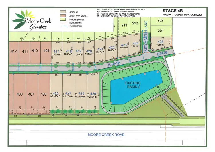 Fourth view of Homely land listing, Lot 418 Moore Creek Gardens, Tamworth NSW 2340