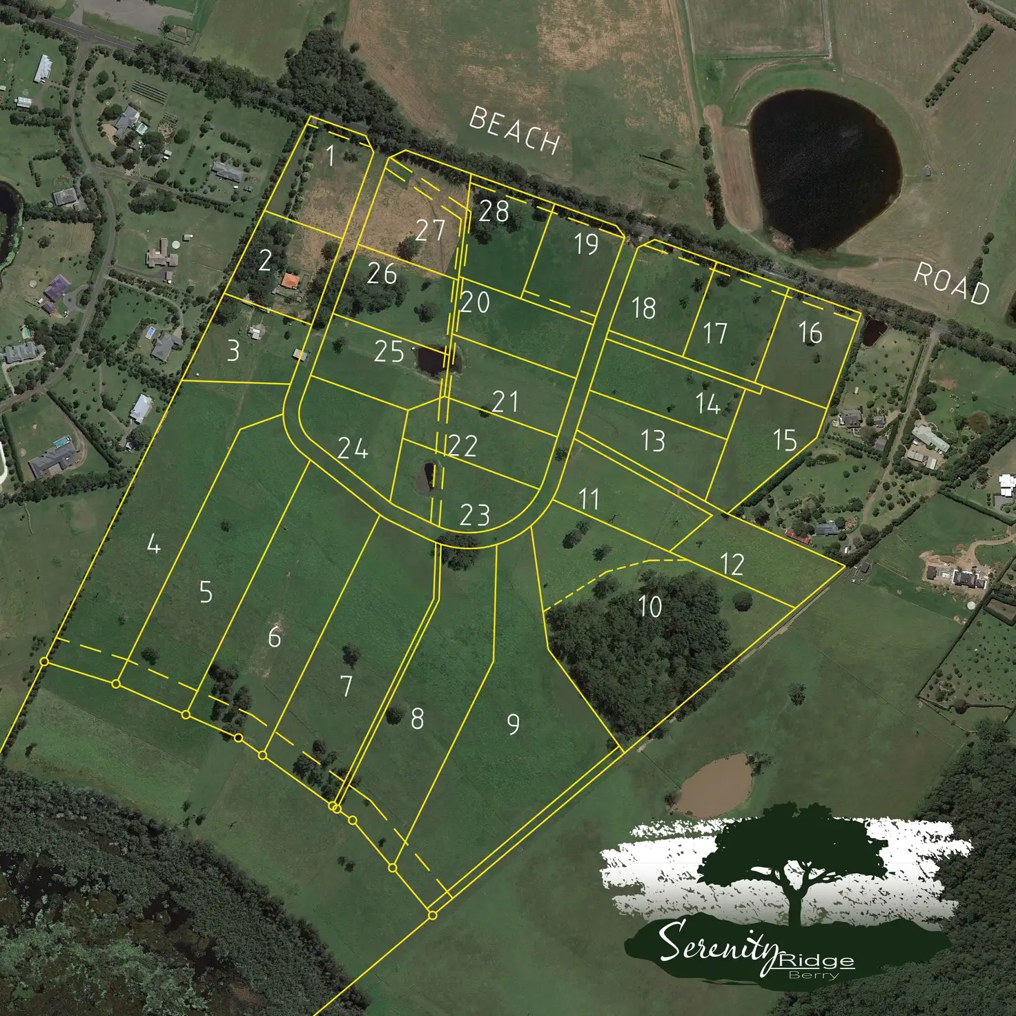 Main view of Homely land listing, Lot 19 'Serenity Ridge' - 510 Beach Road, Berry NSW 2535