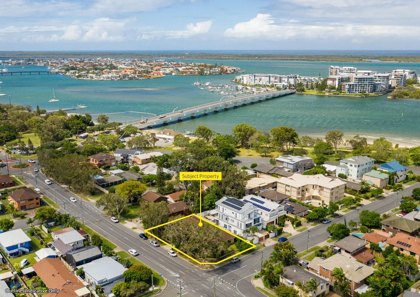 Main view of Homely house listing, 1 & 2/411 Bayview Street, Paradise Point QLD 4216